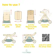 Antepremergator model BBQ din lemn 5 in 1 MamaToyz cu masuta de activitati JEMMtyz_tch