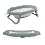 Set cadita pliabila de baie Babyjem, 5 piese, antracit JEMbj_5965