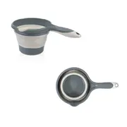 Set cadita pliabila de baie Babyjem, 5 piese, antracit JEMbj_5965