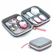 Set ingrijire unghii bebelusi cu 9 piese BabyJem Grooming Set (Culoare: Bleu) JEMbj_3632