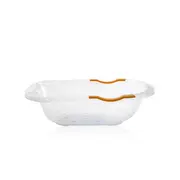 Cadita transparenta cu dop de scurgere, Babyjem JEMbj_031