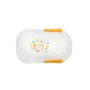 Cadita transparenta cu dop de scurgere, Babyjem JEMbj_031