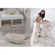 Neno Breza - Cadita 2 in 1 cu salteluta de schimb JEMNEN-BAB-ME017