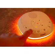 Neno Lumia &ndash; Lampă de veghe pentru bebeluși cu lumini, sunete și pulsometru JEMNEN-MAM-LM003