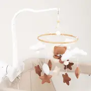 Neno Tedi &ndash; Carusel pentru pătuț cu suport de prindere JEMNEN-BAB-ZB002