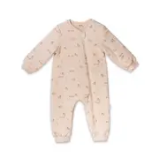 Salopeta cu fermoar, Lamb, BabyCosy, 100% bumbac organic (Marime: 18-24 Luni) JEMBC-CSY8187-18