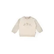 Set bluzita cu imprimeu si pantalon, Lamb, BabyCosy, 100%bumbac organic (Marime: 6-9 luni) JEMBC-CSY8184-6