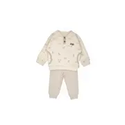 Set bluzita cu pantalon, Lamb, BabyCosy, 100%bumbac organic (Marime: 6-9 luni) JEMBC-CSY8185-6