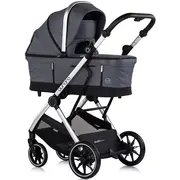 Carucior Chipolino Aurora 3 in 1 charcoal HUBKKAA02601CH