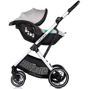 Carucior Chipolino Aurora 3 in 1 platinum HUBKKAA02602PL