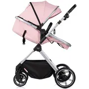 Carucior Chipolino Pearl 2 in 1 powder pink HUBKKPE02606PP