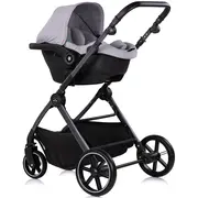 Carucior Chipolino Pearl 3 in 1 platinum HUBST-KKPE02602PL