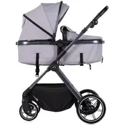 Carucior Chipolino Pearl 3 in 1 platinum HUBST-KKPE02602PL