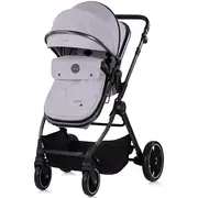 Carucior Chipolino Pearl 3 in 1 platinum HUBST-KKPE02602PL