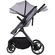 Carucior Chipolino Pearl 3 in 1 platinum HUBST-KKPE02602PL