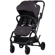 Carucior sport Chipolino Go Twist cu sezut rotativ charcoal HUBLKGT02601CH