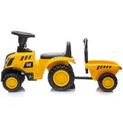 Masinuta de impins Chipolino CAT Tractor yellow HUBROCCAT02402TR