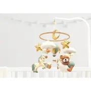 Neno Gino &ndash; carusel pentru pătuț cu suport de prindere JEMNEN-BAB-ZB006