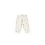 Set bluză și pantalon, Bow, BabyCosy, 100%bumbac organic, Stone (Marime: 18-24 Luni) JEMBC-CSY8157-18