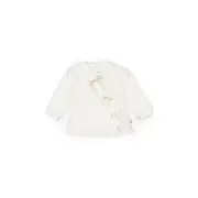 Set bluză și pantalonași, Bow, BabyCosy, 100%bumbac organic (Marime: 12-18 Luni) JEMBC-CSY8155-12