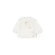 Set bluză și pantalonași, Bow, BabyCosy, 100%bumbac organic (Marime: 12-18 Luni) JEMBC-CSY8155-12