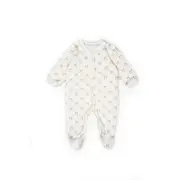 Set de 10 piese pentru nou nascut, Bow, powder, 100% bumbac organic, BabyCosy JEMBC-CSY8170
