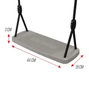 BERG  Leagan scaun  plastic PlayBase Gri