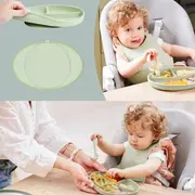 Babymoov - farfurie compartimentata din silicon cu 3 secțiuni &ndash; mix&rsquo;n&rsquo;match bbba005208