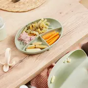 Babymoov - farfurie compartimentata din silicon cu 3 secțiuni &ndash; mix&rsquo;n&rsquo;match bbba005208