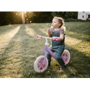 Bicicleta De Echilibru Fara Pedale Pentru Copii, Reglabila Si Roti Late Eva De 12  , Rebel Violet, Kidwell Pjbrobireb16a0
