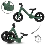 Bicicleta Fara Pedale Pliabila Kidwell Flex Green, Ultra Usoara 2.9 Kg, 2+ Ani Pjbrobifle03a1