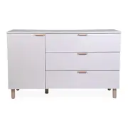 Comoda Childhome Clay 137x77x98 cm cu masa de infasat