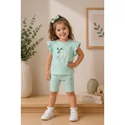 Compleu din doua piese cu colantei, vernil, comix bye26y107-1