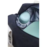 Geanta de bebe Childhome Mommy Club Canvas Black