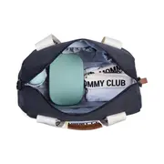 Geanta de bebe Childhome Mommy Club Canvas Black