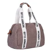 Geanta de bebe Childhome Mommy Club Signature Teddy Soft Brown