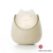 Lampa de veghe Nosiboo Zigg antrenor de somn pentru copii cu lumina rosie si temporizator Beige