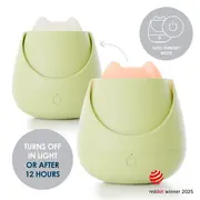 Lampa de veghe Nosiboo Zigg antrenor de somn pentru copii cu lumina rosie si temporizator Sage