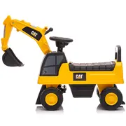 Masinuta de impins Chipolino CAT Excavator yellow HUBROCCAT02301YE