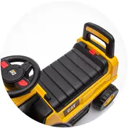 Masinuta de impins Chipolino CAT Loader yellow HUBROCCAT02401YE