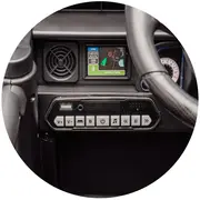 Masinuta electrica Chipolino Toyota FJ Cruiser cu roti EVA granite HUBELJTFJ252AR