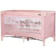 Patut pliabil Chipolino Ariel powder pink HUBKOSIAR264PP