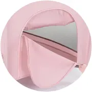 Patut pliabil Chipolino Bella powder pink HUBKOSIB0265PP