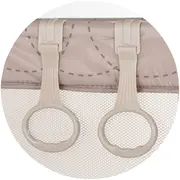 Patut pliabil Chipolino Capri latte HUBKOSIK2602LA