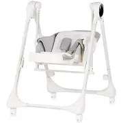 Scaun de masa si leagan electric Chipolino Master Class 2 in 1 cashmere HUBSTHMA02602CA