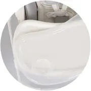 Scaun de masa si leagan electric Chipolino Master Class 2 in 1 cashmere HUBSTHMA02602CA