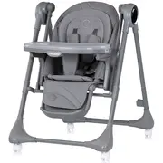 Scaun de masa si leagan electric Chipolino Master Class 2 in 1 charcoal HUBSTHMA02601CH