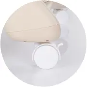 Scaun de masa si leagan electric Chipolino Master Class 2 in 1 latte HUBSTHMA02603LA