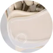 Scaun de masa si leagan electric Chipolino Master Class 2 in 1 latte HUBSTHMA02603LA