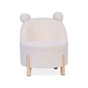 Scaun pentru copii Childhome Teddy Offwhite